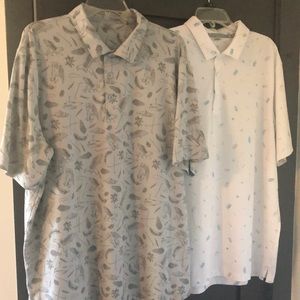 Puma golf polos with fun prints!